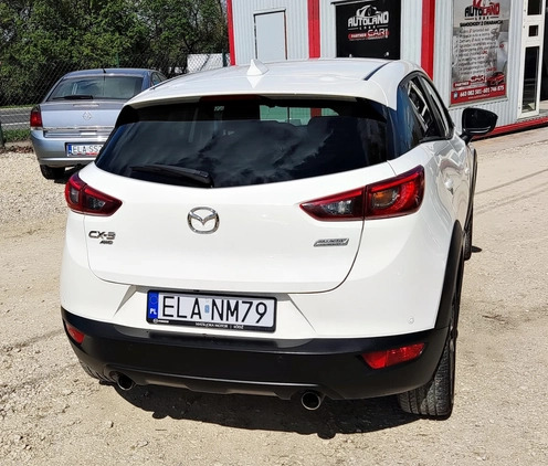 Mazda CX-3 cena 59850 przebieg: 64000, rok produkcji 2017 z Olecko małe 667